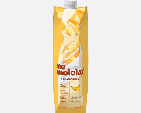 Nemoloko напиток банановый на соевой основе